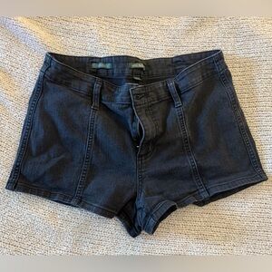 High rise short shorts